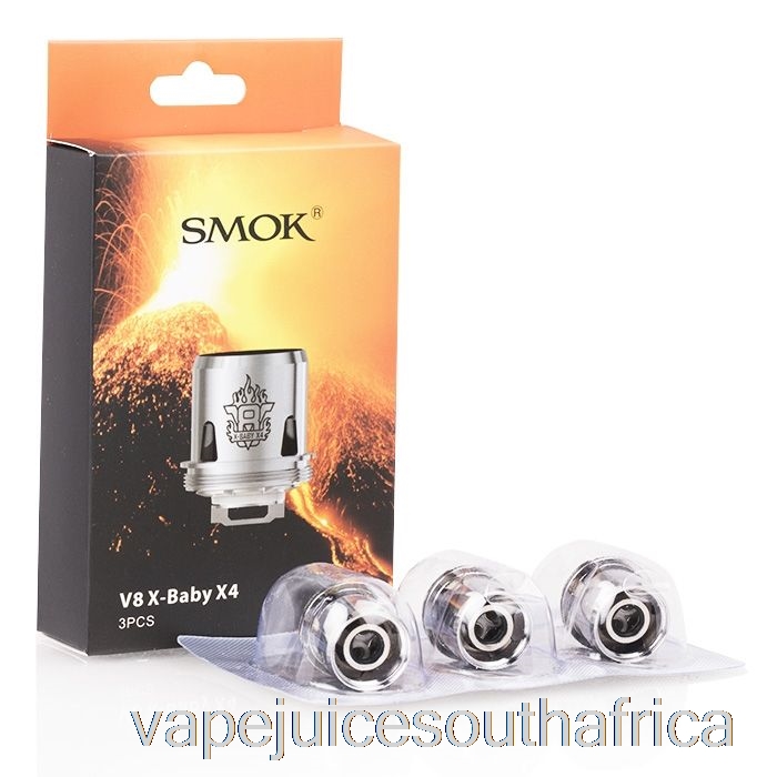 Vape Pods Smok Tfv8 X-Baby Replacement Coils 0.13Ohm V8 X-Baby X4 Core